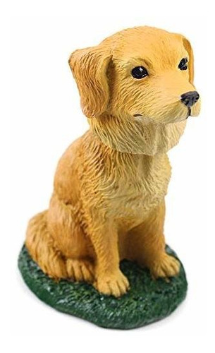 Juguete Coleccionable - Animal Den Golden Retriever Dog Bobb