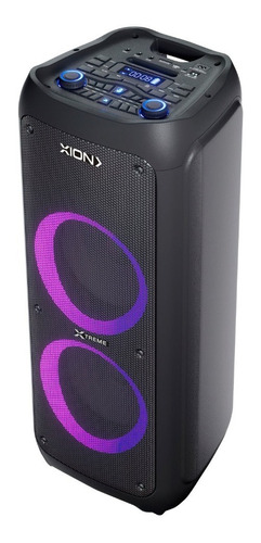 Sistema De Audio Xtreme Con Batería 8000w Pmpo Xion Color Negro