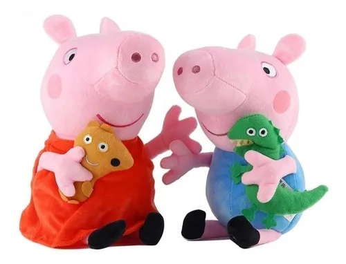 Peluche Peppa Pig Y Gorge Pig Juguete Set X 2