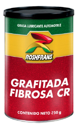 Grasa Grafitada Fibrosa Roshfrans 250gr Somos Tienda Fisica