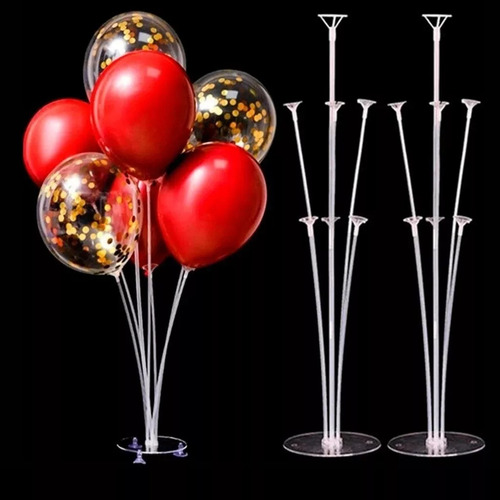 Set Globos + Base Para 7 Globos