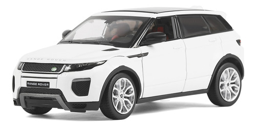 Miniatura Range Rover Evoque 1/24 Acende As Lanternas 18cm