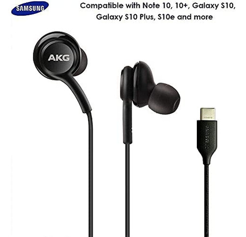 Audifonos Urbanx Oem Usb C Para Galaxy S10 Lite -negro Color negro