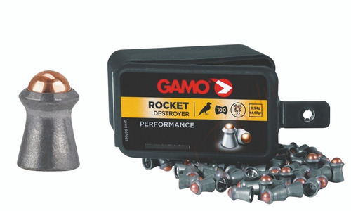 Balines 5.5 Caza Gamo Rocket Aire Comprimido 5,5 X 100 U