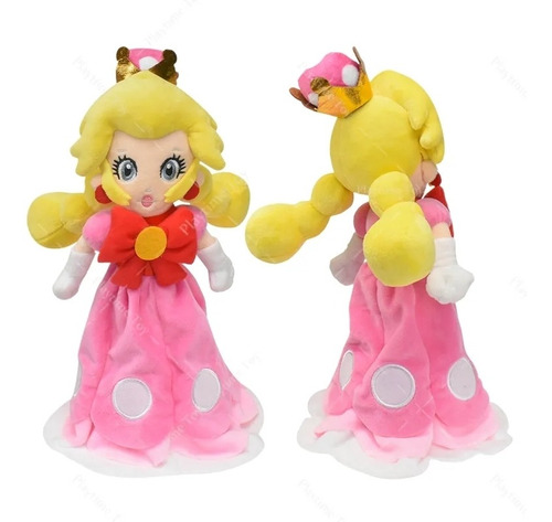 Peluche Princesa Peach Mario Bros Nuevo Modelo 