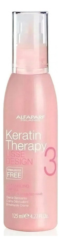Crema Alisado Detangling Cream Alfaparf Keratin Therapy 125m