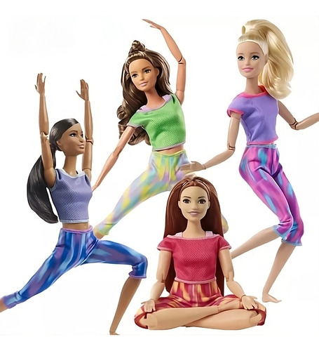 Barbie Articulada 22 Movimientos Divertido Original Mattel