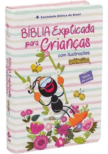 Bíblia Infantil Explicada Crianças Ilustrações Smilinguido