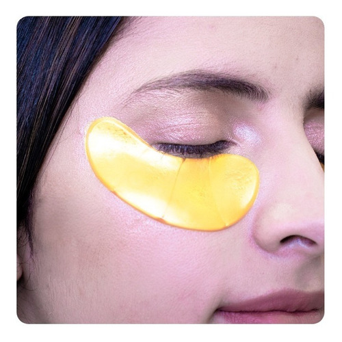 Máscara Para Ojos Con Polvo De Oro Y Colágeno Bacc 3 Unids