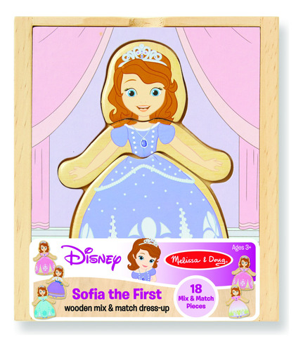 Melissa &amp; Doug Disney Sofia The First Mix And Match...