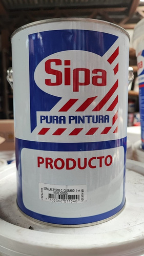 Pintura De Piso Cemento, Caucho Clorado Gris Y Rojo Gl Sipa 