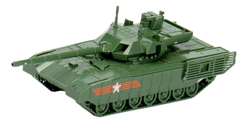 Carro Sobre Orugas Artesanal A Escala 1/72 Para T14 Verde