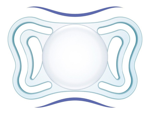 Imagen 5 de 10 de Chupete Ultra Liviano Physio Light De 2 A 6 Meses Pack X 2