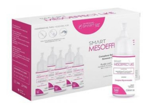 Smart Mesoeffect Like Rejuvenescedor 5 Monodose 5ml Smart Gr Tipo de pele Todos os tipos de pele