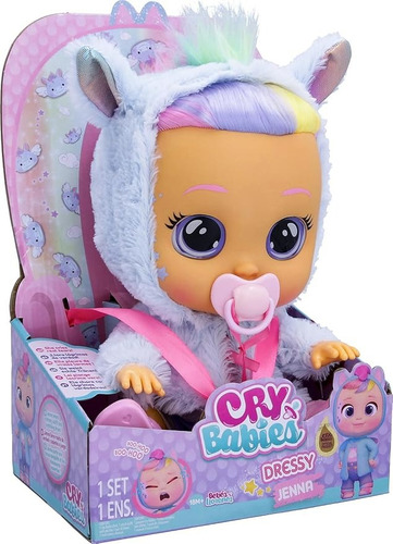 Muñeca Dressy Interactiva Que Llora Lágrimas Reales Con Pelo