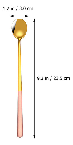 Cuchara Para Saltear Café Y Té, Mango Largo, Cuchara Para He