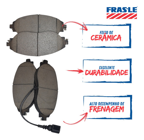 Pastilha Diant Fras-le Tiguan Allspace Comfortline 250 2020