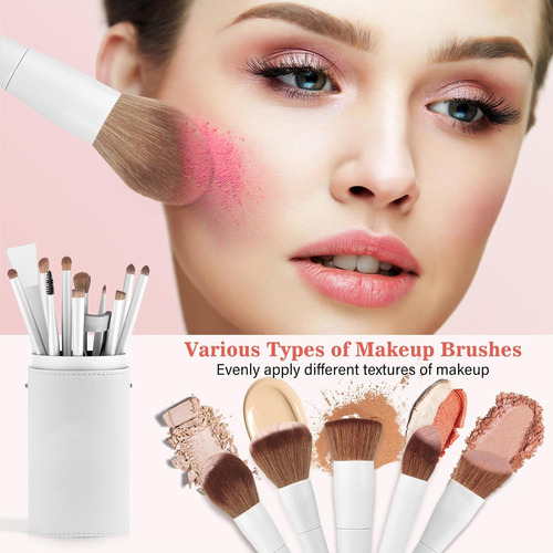 Set De Brochas De Maquillaje Profesional De 20 Piezas, Lu...