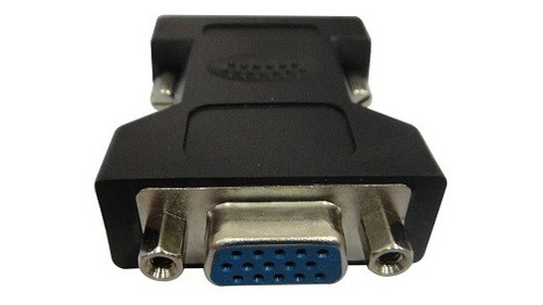 Adaptador Dvi 12+5 Pinos Macho P/ Vga 15 Pinos Femea