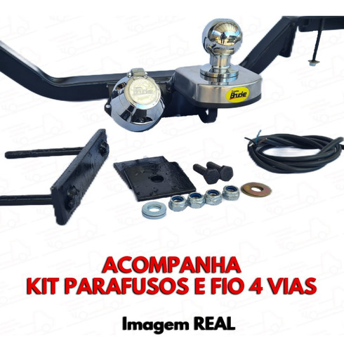Engate Reboque Rabicho P/ 700kg Vw Jetta 2019 2020 2021 2022