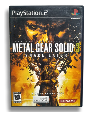 Metal Gear Solid 3 Snake Eater Ps2 Completo