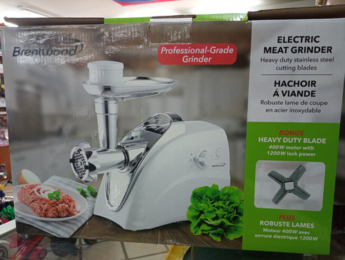 Molino De Carne Brentwood Mg400 Tienda Margarita!!