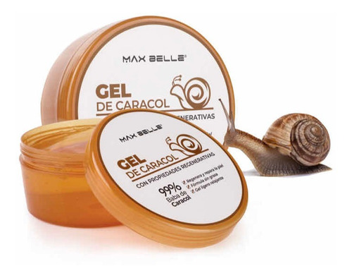 Gel Hidratante 99% Baba De Caracol Pack De 3 Unidades