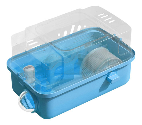 Jaula Para Hámster, Transparente, Transpirable, De Azul