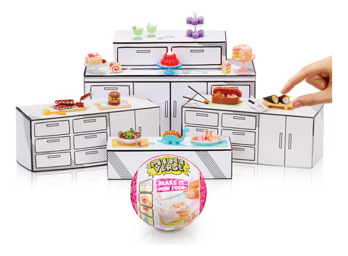 V Mini Colecionáveis Mg's Miniverse Make It Mini Food Diner