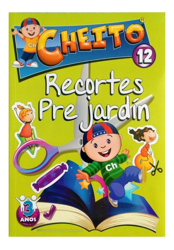 Cartilla Libro Infantil Cheito Recortes Pre Jardín