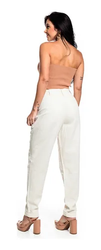 Calça de best sale linho mercado livre