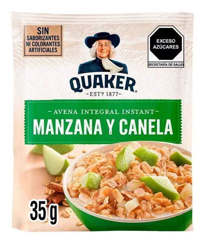 Avena Instantánea Quaker Sabores Surtidos 40 pzas a precio de socio