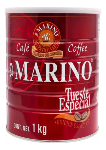 Café Tostado Y Molido El Marino 1 Kg Tueste Especial Drop