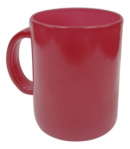 Mug Mágico En Vidrio Para Sublimar Color Negro, Rojo O Azul