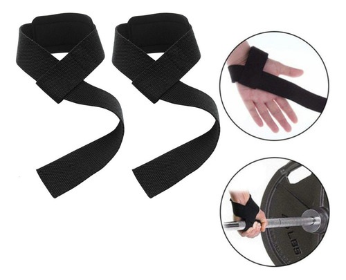 Guantes De Gimnasio Con Soporte Para La Muñeca, Correas Para