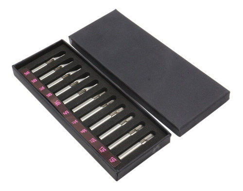 Puntillas Máquina Tatuaje Tradicional Reutilizables Acero