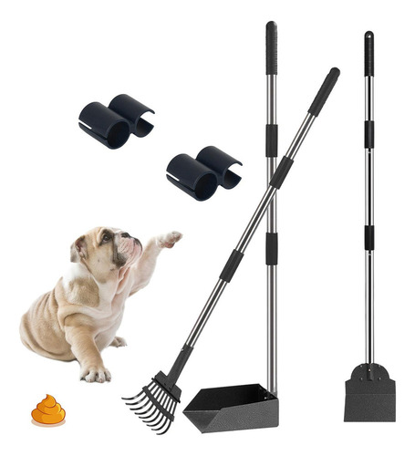 Recogedor Portátil Para Desechos De Mascotas Con 3 Piezas