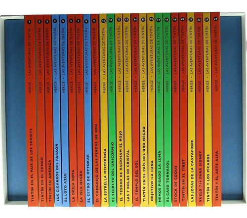 Las Aventuras De Tintin(edc.centen./cofre 24 Tms.) 