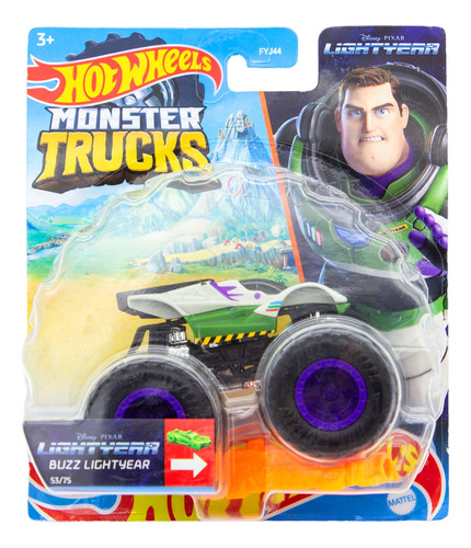 Buzz Lightyear Hot Wheels Monster Trucks 53/75 Mattel 2022