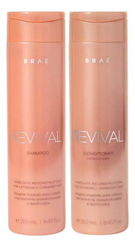 Kit Braé Revival Shampoo + Condicionador 250ml
