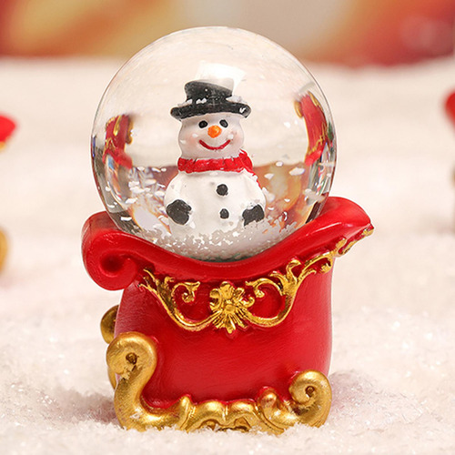 Globos De Nieve Con Forma De Tren Navideño, Bola De Nieve Br