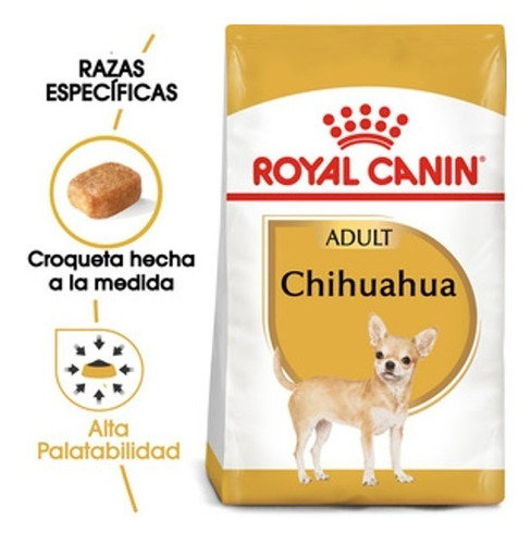 Imagen 1 de 1 de Alimento Royal Canin Chihuahua Adulto 4.5kg