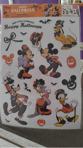 Imagen 1 de 1 de Adhesivo De Pared Disney Halloween