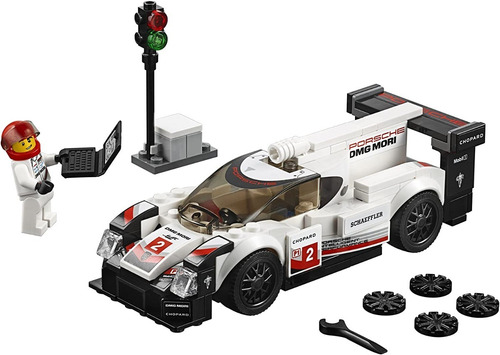 Lego Speed Champions Porsche 919 Hybrid, Arma Tu Carro 75887