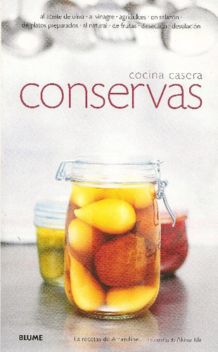 Libro Conservas. Cocina Casera De . Amandine