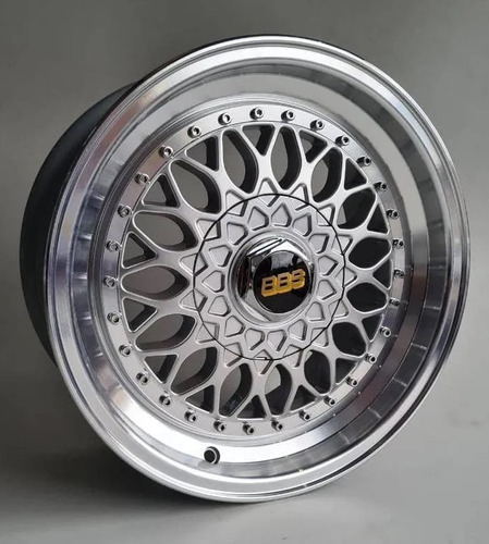 Rodas Ford Ecosport Ka Aro 15x7 4x108 (jogo) + Bicos Cor Diamantado Cromo