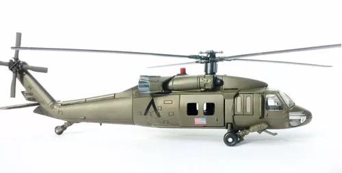 Helicoptero Black Hawk UH60 de controle remoto escala 1:47 escala do falcão  UH60-Black 6