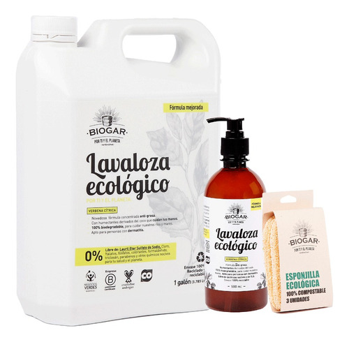 Kit Lavaloza Ecológico X3