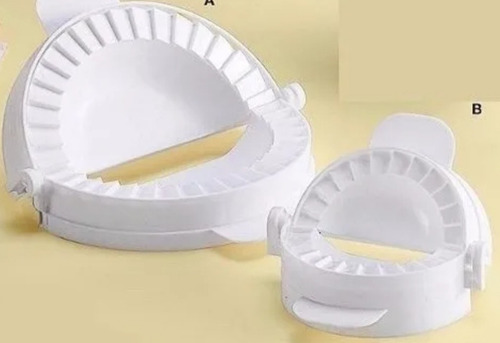 Set X 2 Moldes Cierra Empanada Para Cocina Repulgadora Plast