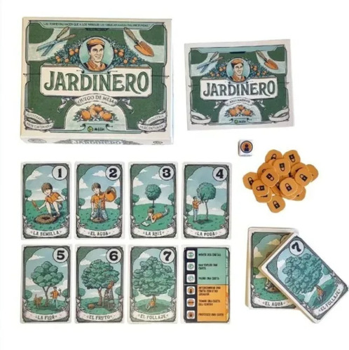Imagen 2 de 6 de Juego De Cartas Jardinero Original Maldon Mundo Manias